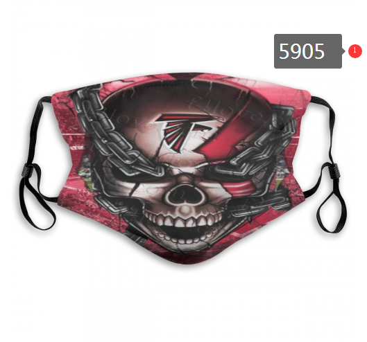 2020 NFL Atlanta Falcons #3 Dust mask with filter->nfl dust mask->Sports Accessory